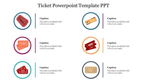 Powerpoint Ticket Template